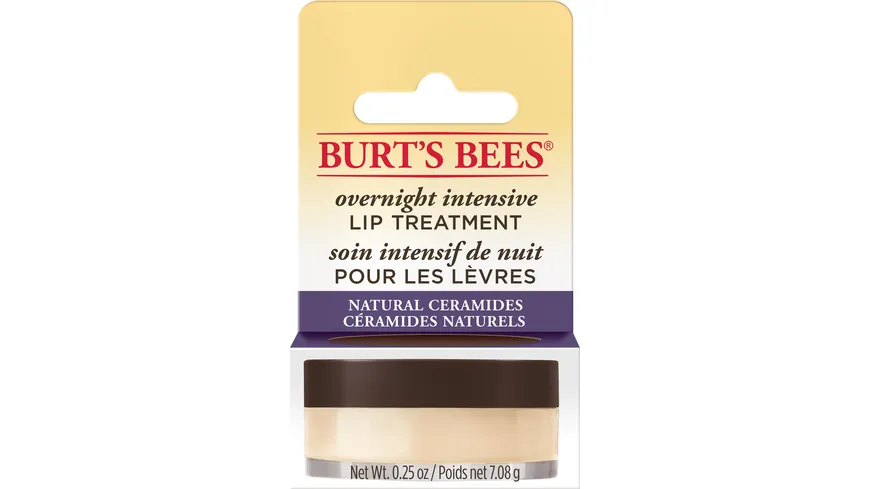 BURT'S BEES Intensive Nachtpflege für die Lippen 7 g