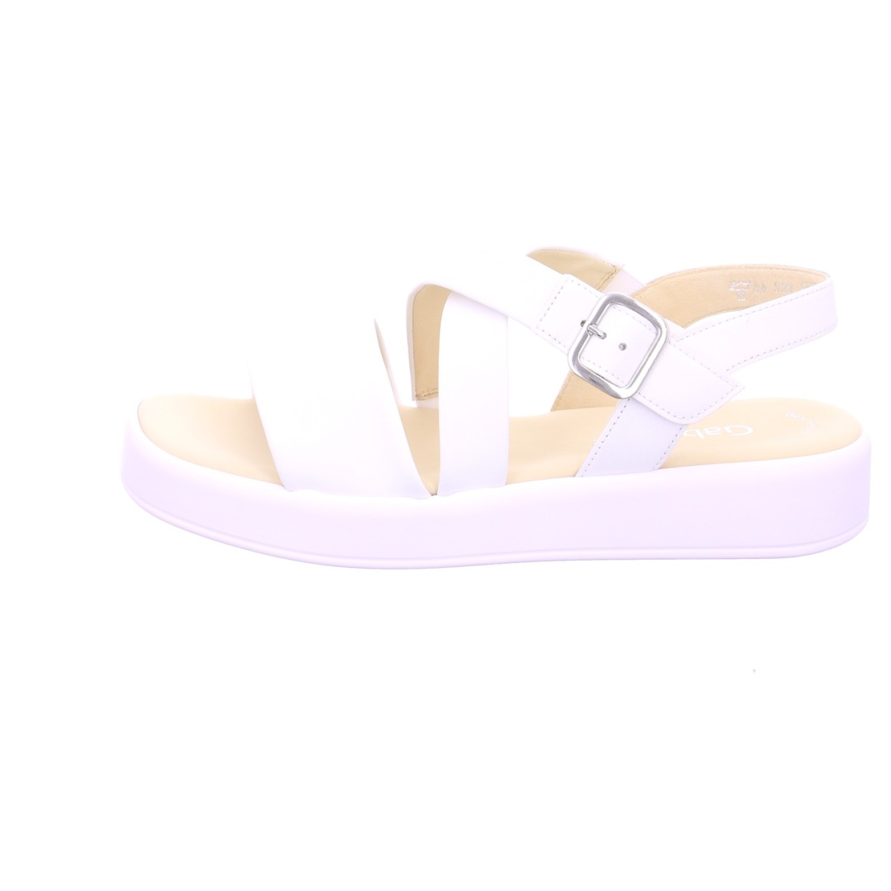 GABOR Klassische Sandalen weiss