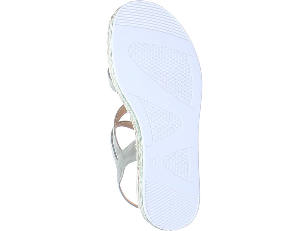 MARCO TOZZI Riemchen Sandalen grau