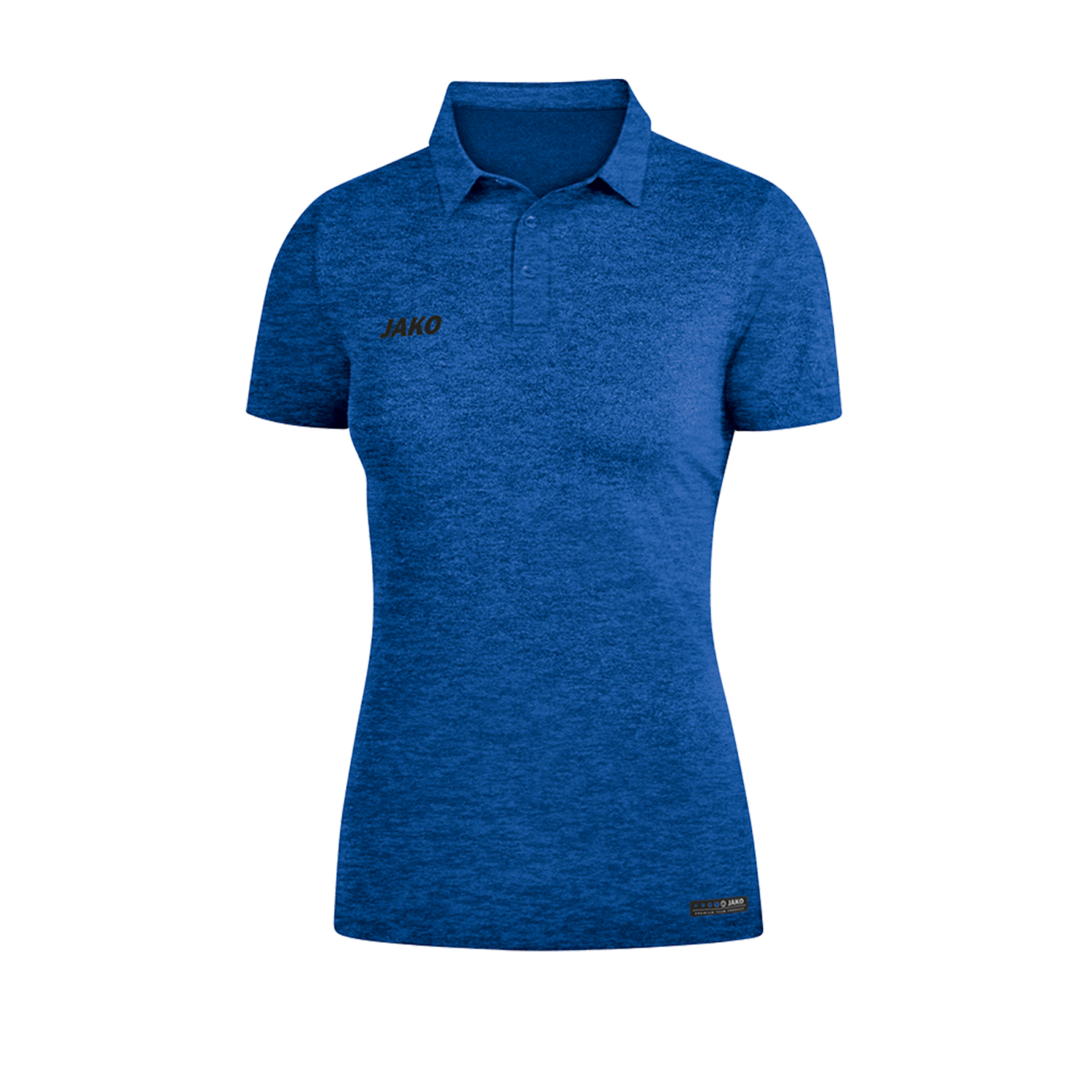 Jako Premium Basics Poloshirt Damen Blau F04