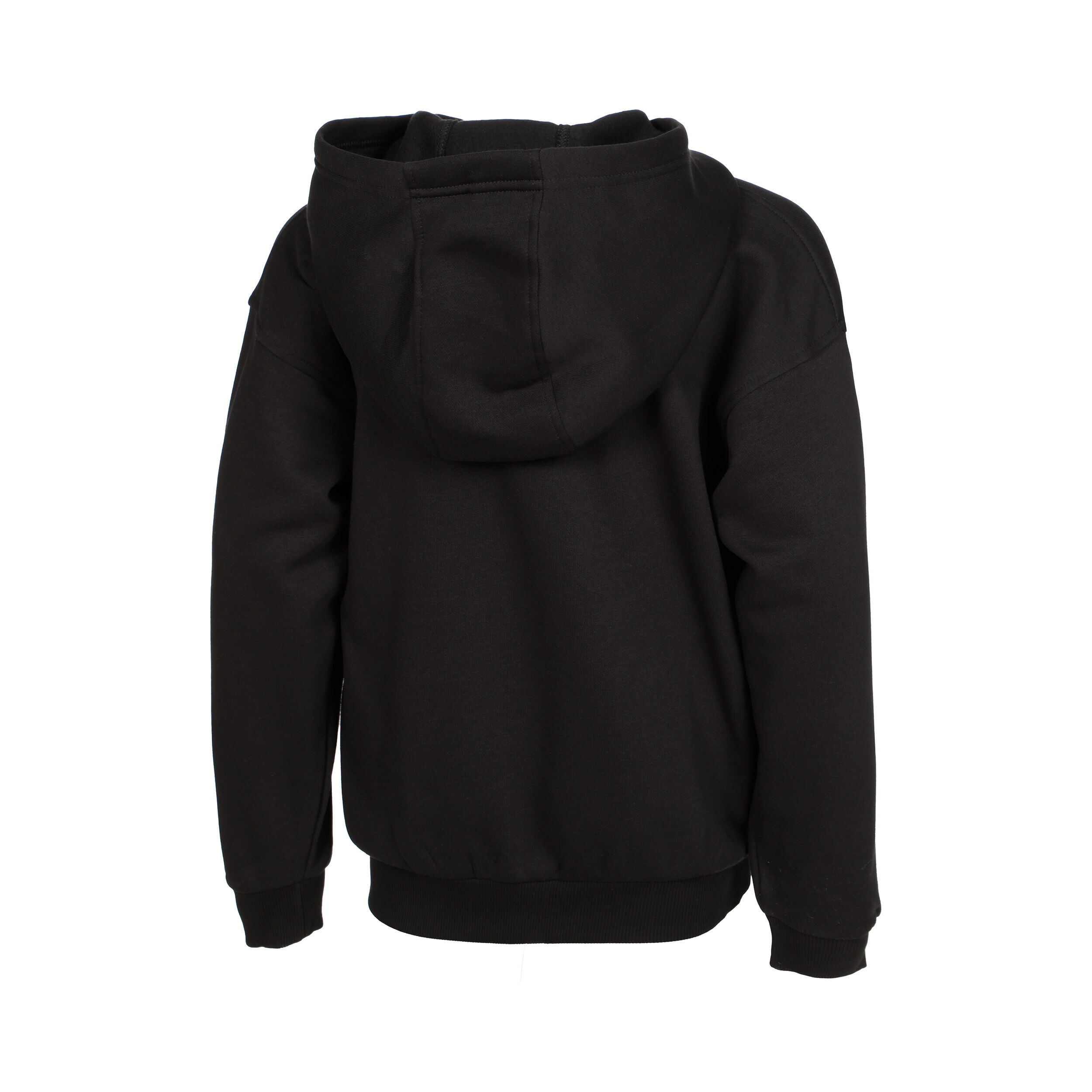 Club Oversized Fleece Sweatjacke Mädchen - Schwarz