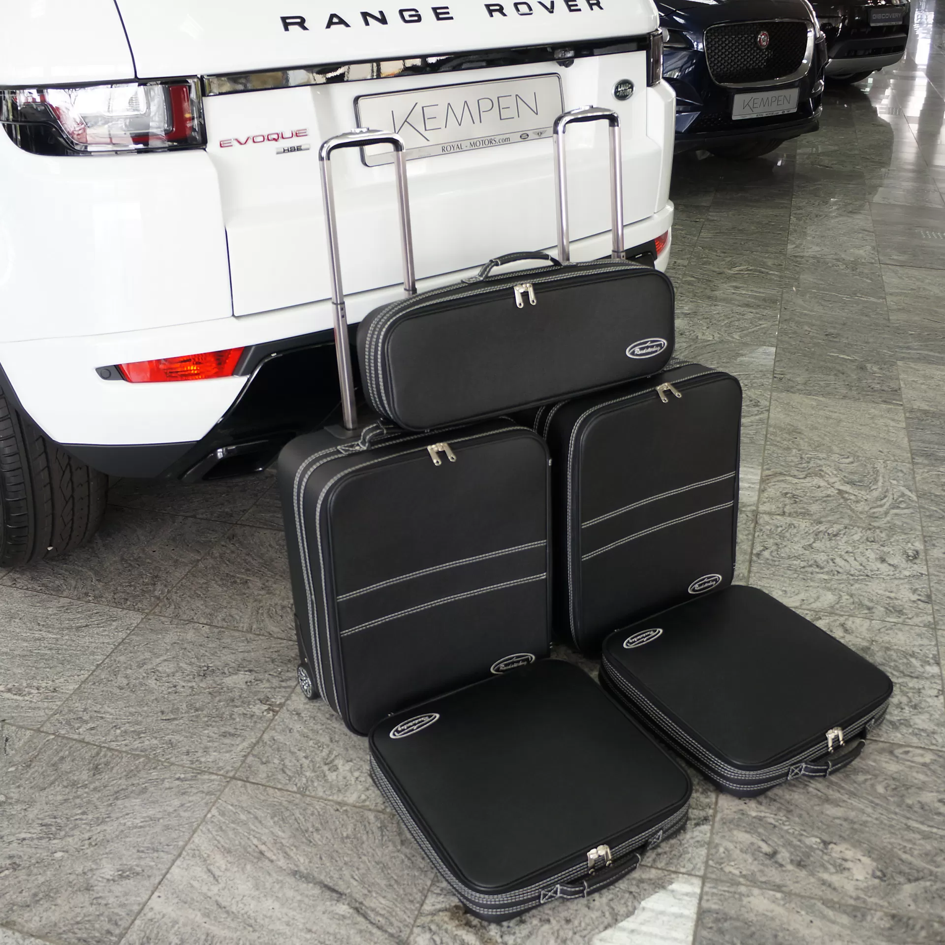 Roadsterbag 5-tlg. Kofferset mit 2 Rollen Range Rover Evoque XXL