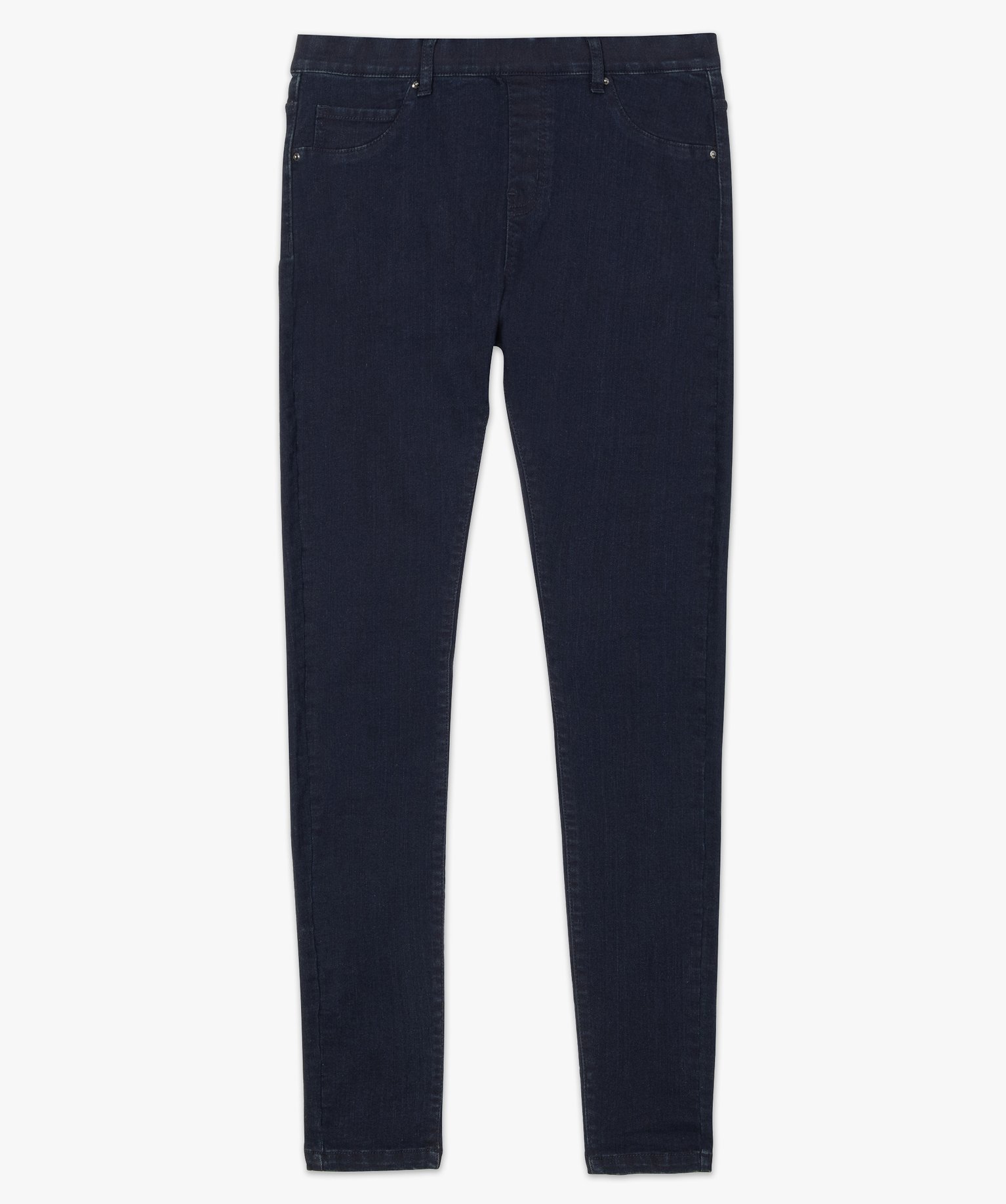 Jegging femme taille normale blue black | GEMO