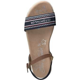Tom Tailor Sandale in blau