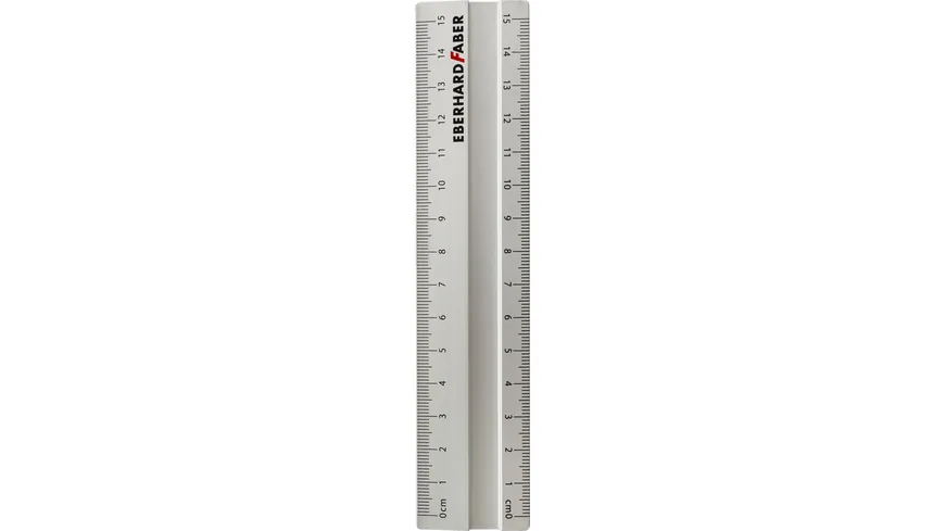 EBERHARD FABER Lineal aus Aluminium 15cm