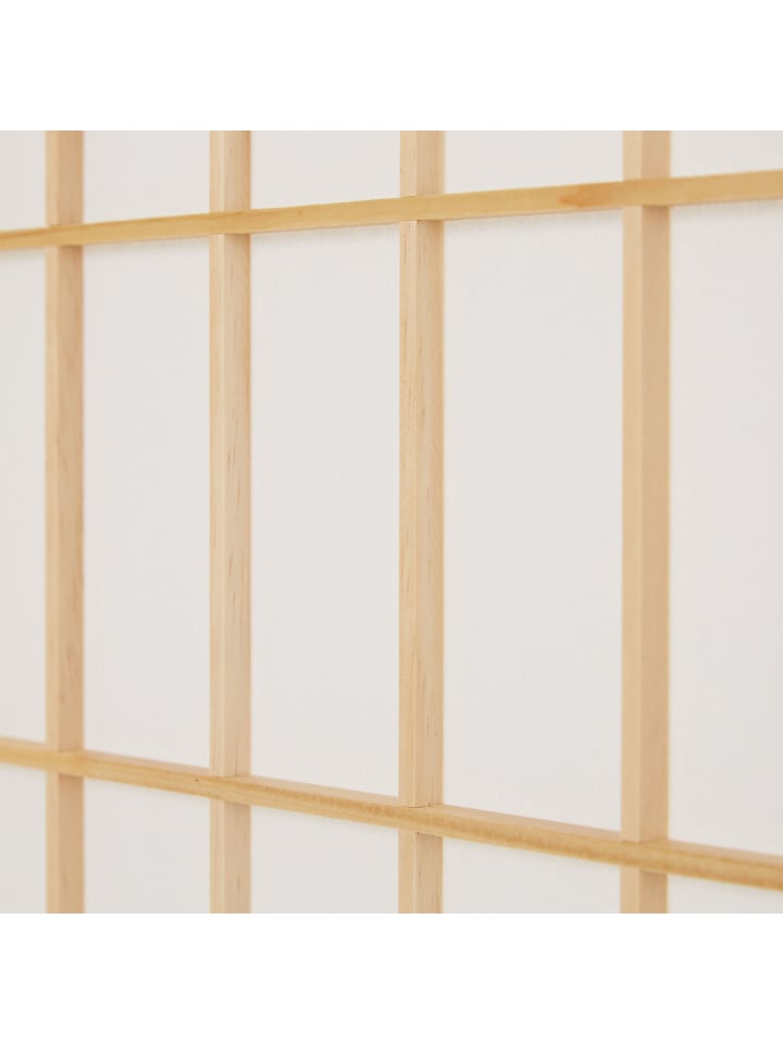 Homestyle4u 4-tlg. Paravent in Braun 176x175 günstig kaufen onesize