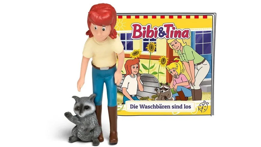 tonies - Hörfigur für die Toniebox: Bibi & Tina: Die Waschbären sind los