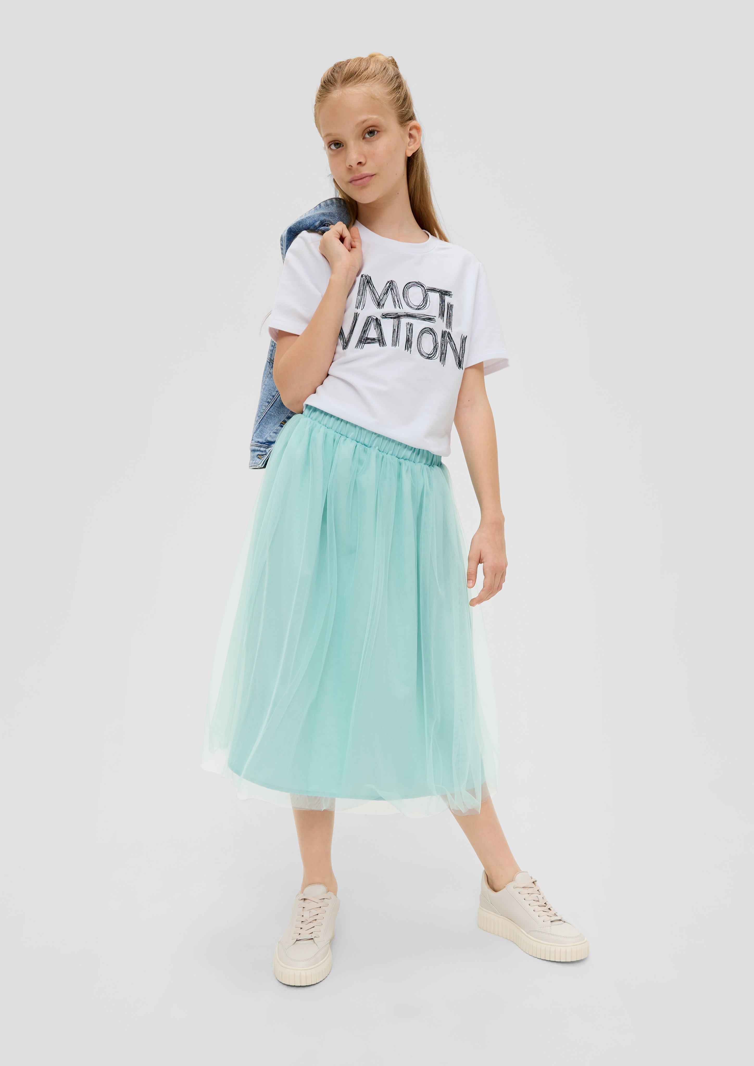 T-Shirt mit Pailletten-Details  2140209-0100