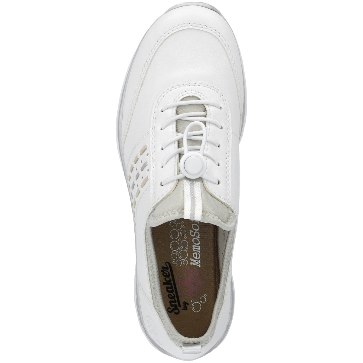 Rieker L3259 Sneaker Low weiss
