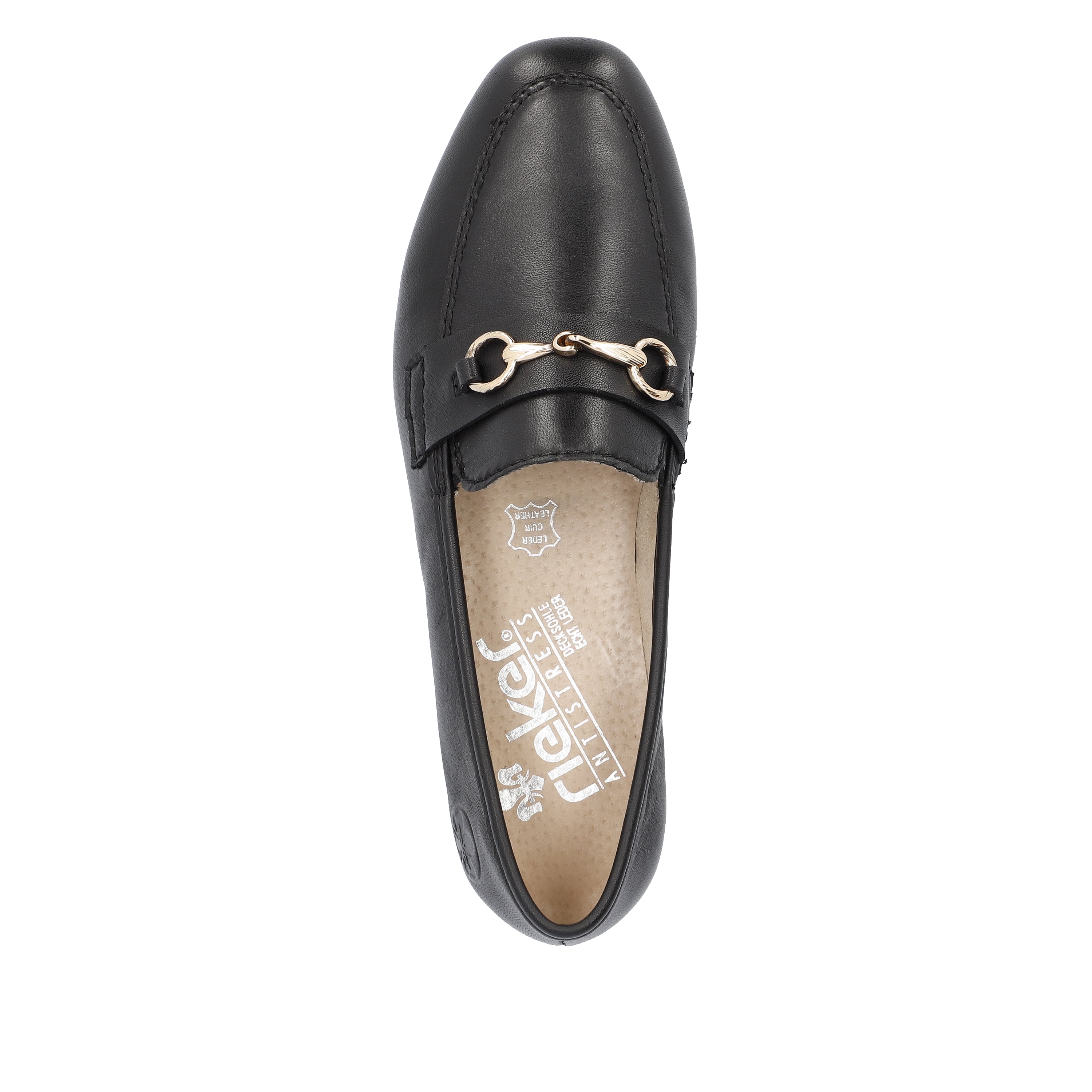 Rieker Damen Loafer mitternachtsschwarz