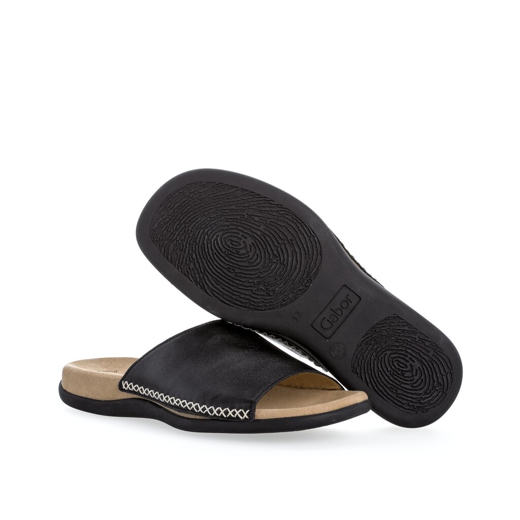 Gabor fashion Pantolette schwarz