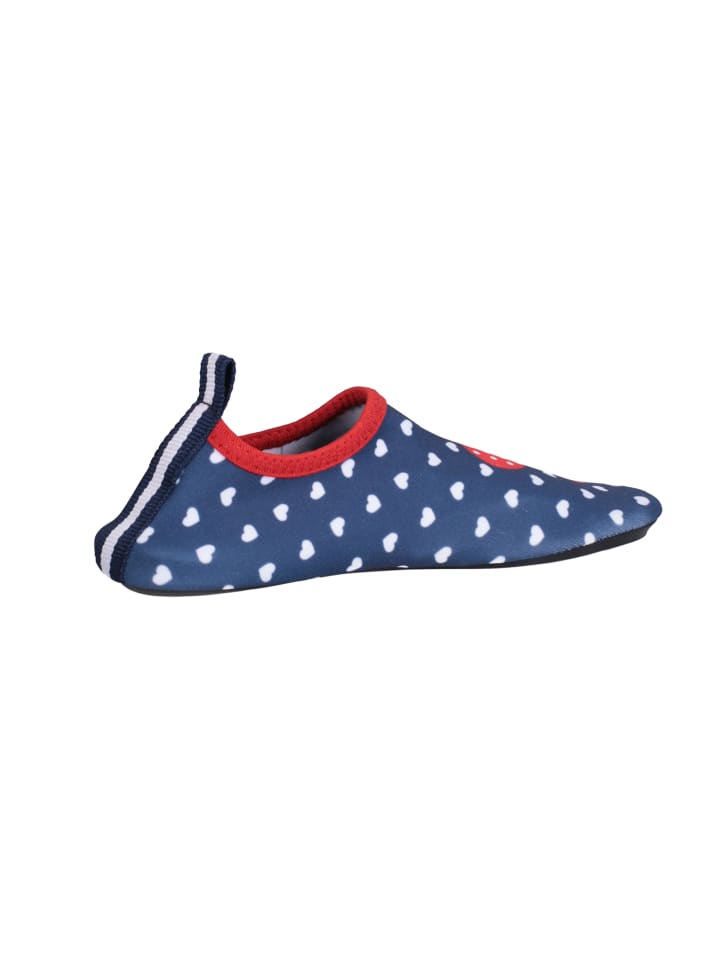 Playshoes Barfuß-Schuh Herzchen in Marine günstig kaufen
