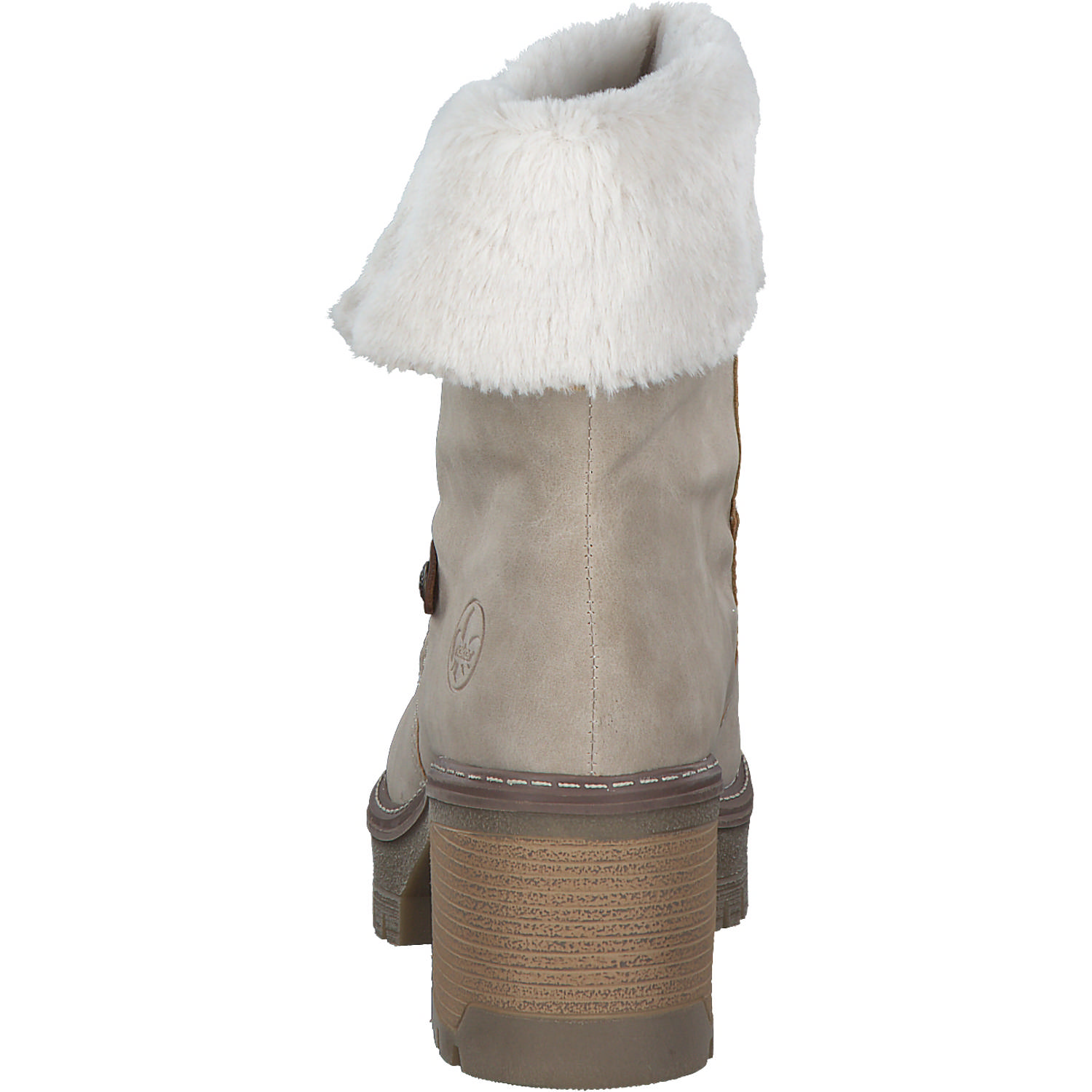 Rieker Y8582, Winterstiefeletten, Damen, Weiß (Zimt)