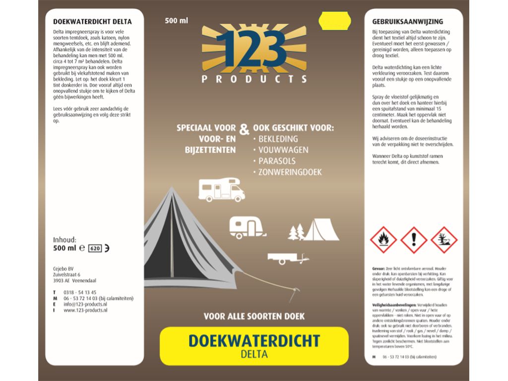 123 Products Delta Imprägnierungsspray