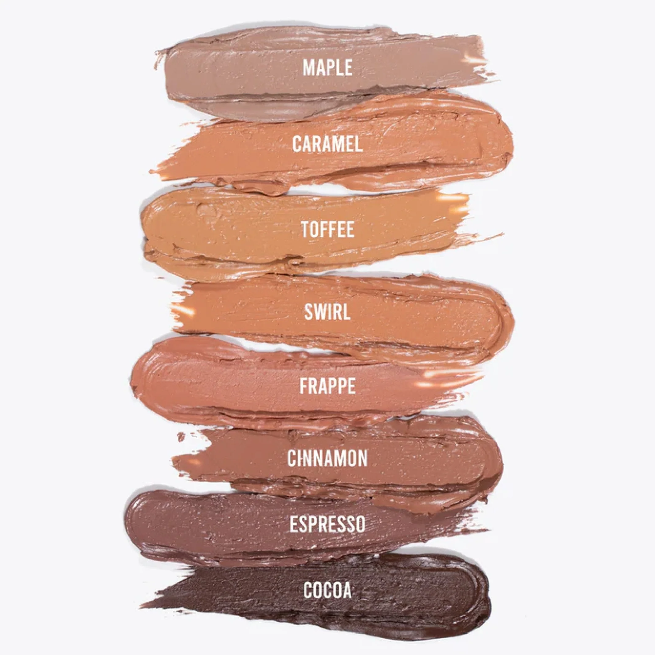 Lūpų formos pieštukas – bronzinė ir paryškinanti – veido kontūravimas