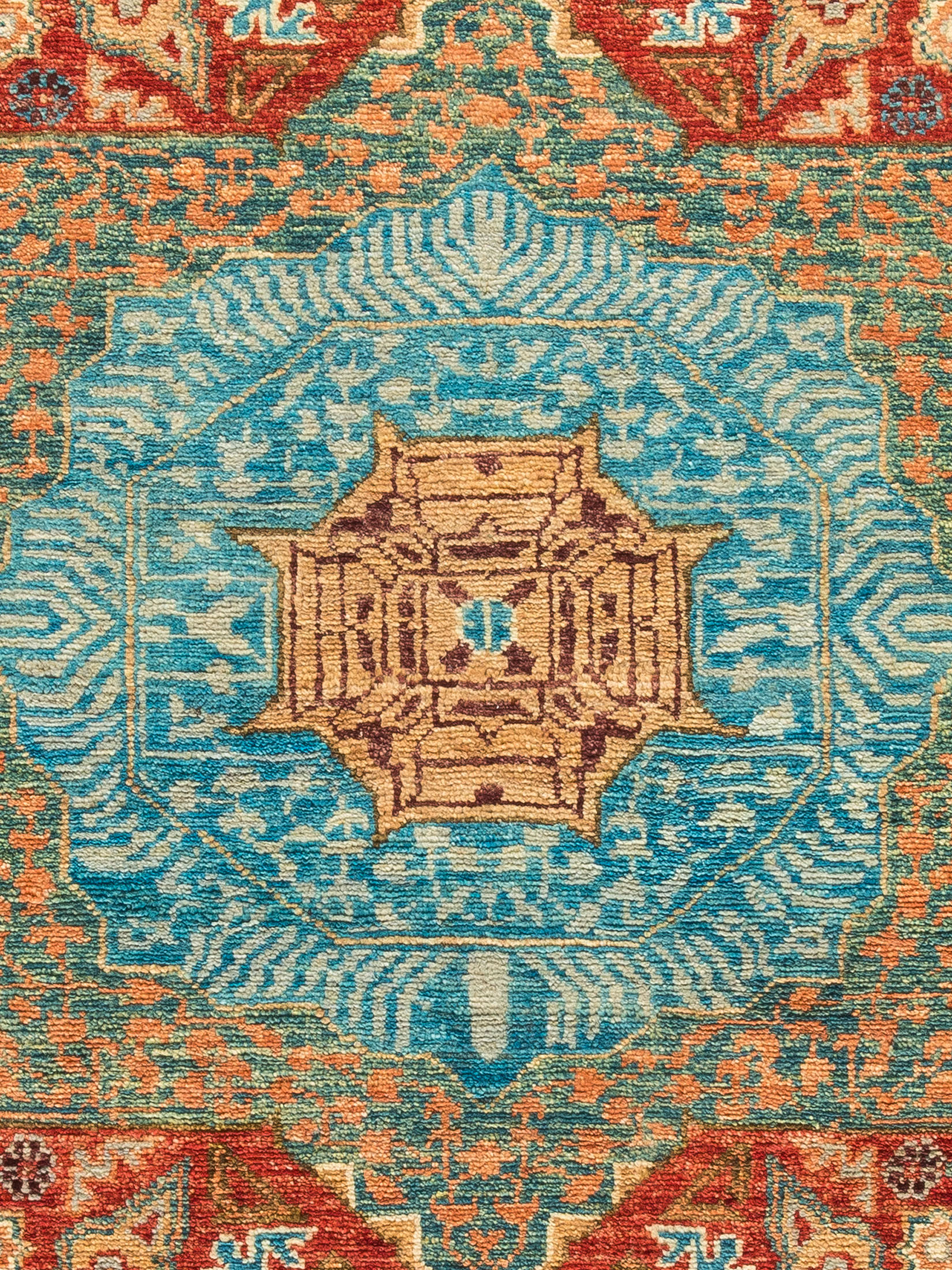 Kazak Ghazni ca. 174 x 230 cm, Unikat / Einzelstück