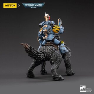 Warhammer 40k Actionfigur 1/18 Space Wolves Thunderwolf Cavalry Frode