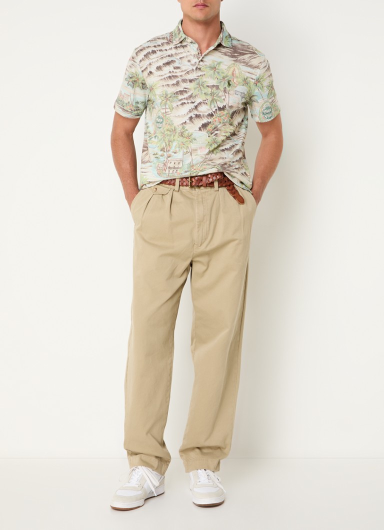 Polo Ralph Lauren Custom slim fit com estampa