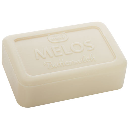 MELOS reine Pflanzenöl-Seife Buttermilch  100 g  Seife