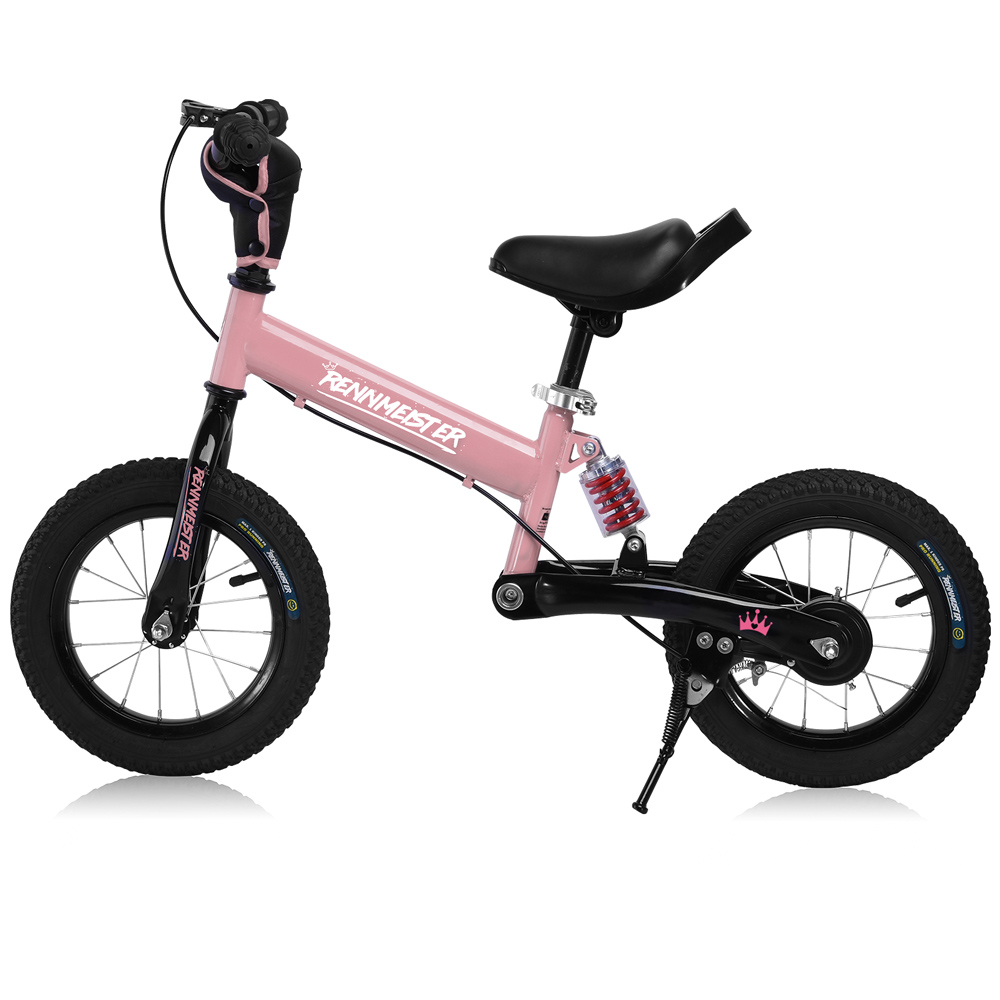 Casaria Rennmeister® Rennmeister mit Federung, Übungs-Sattel, rosa