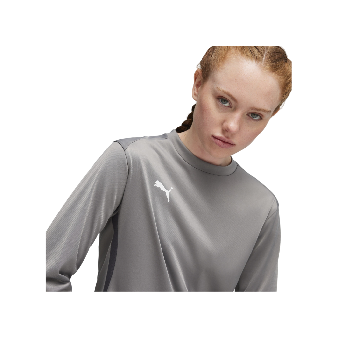 PUMA teamGOAL Training Sweatshirt Damen Grau F13