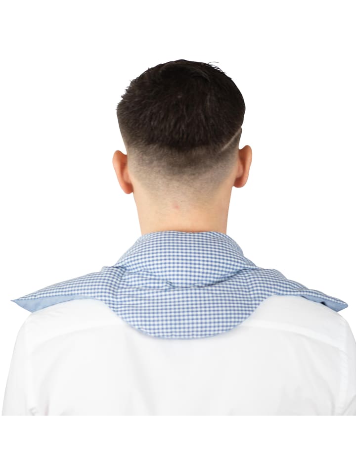 Herbalind 4-Kammer-Schulterkissen in blau/weiß günstig kaufen onesize