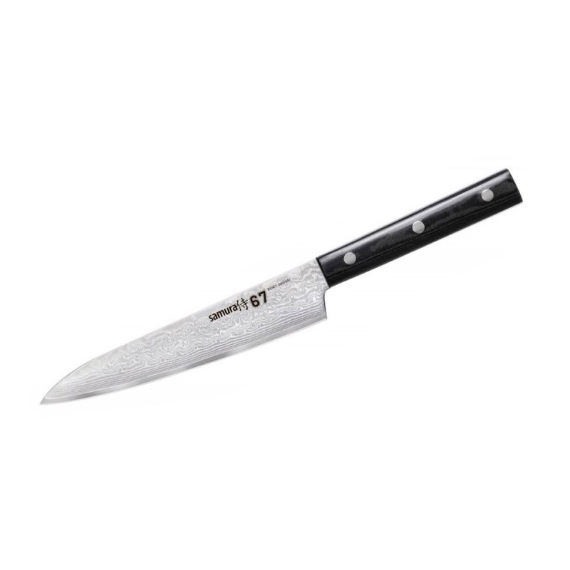 Samura 67 Damaskus, Filetmesser - aus Damaststahl 15 cm