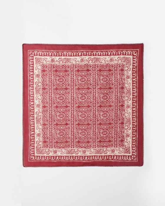 Foulard voile carré imprimé