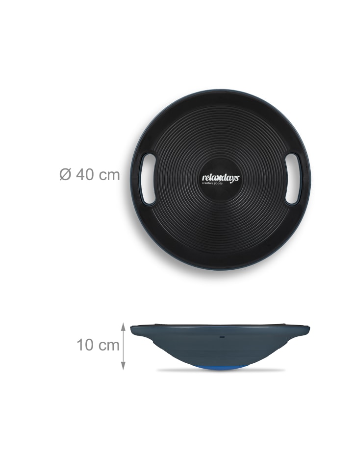 relaxdays Balance Board in Schwarz - Ø 40 cm günstig kaufen onesize
