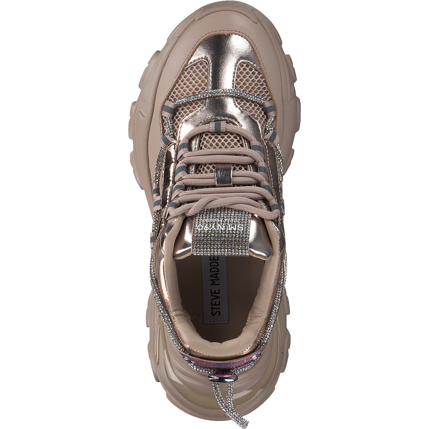 Steve Madden Miracles SM11002303, Schnürschuhe, Damen, Beige