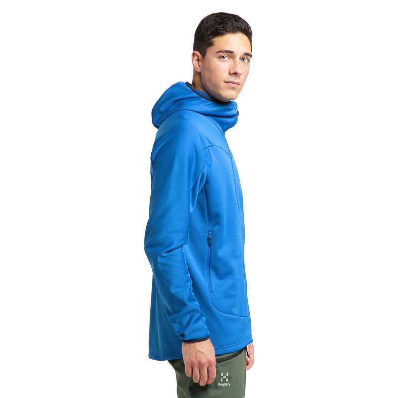 Haglfs Frost Mid Hood Fleecejacke Herren
