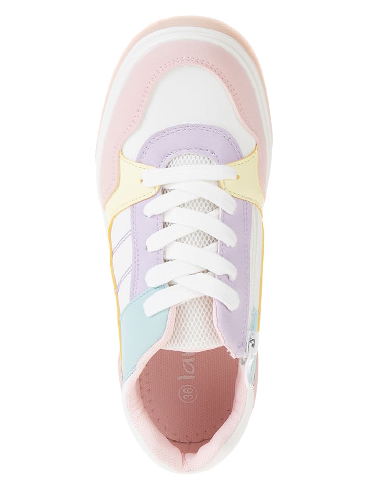 lamino Sneakers in Weiß/ Rosa/ Flieder günstig kaufen