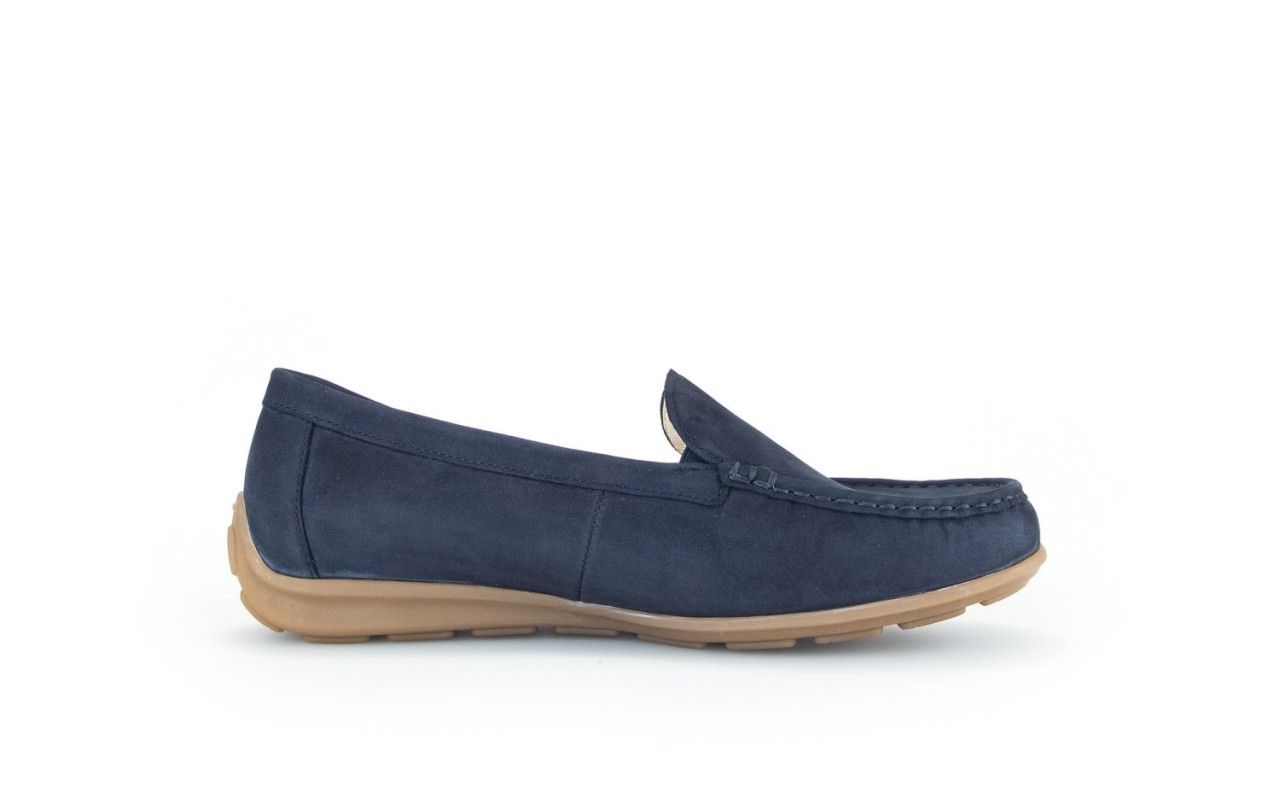 GABOR Freizeit Schnürer blau Gabor Comfort Mokassins 42.440.46 blau