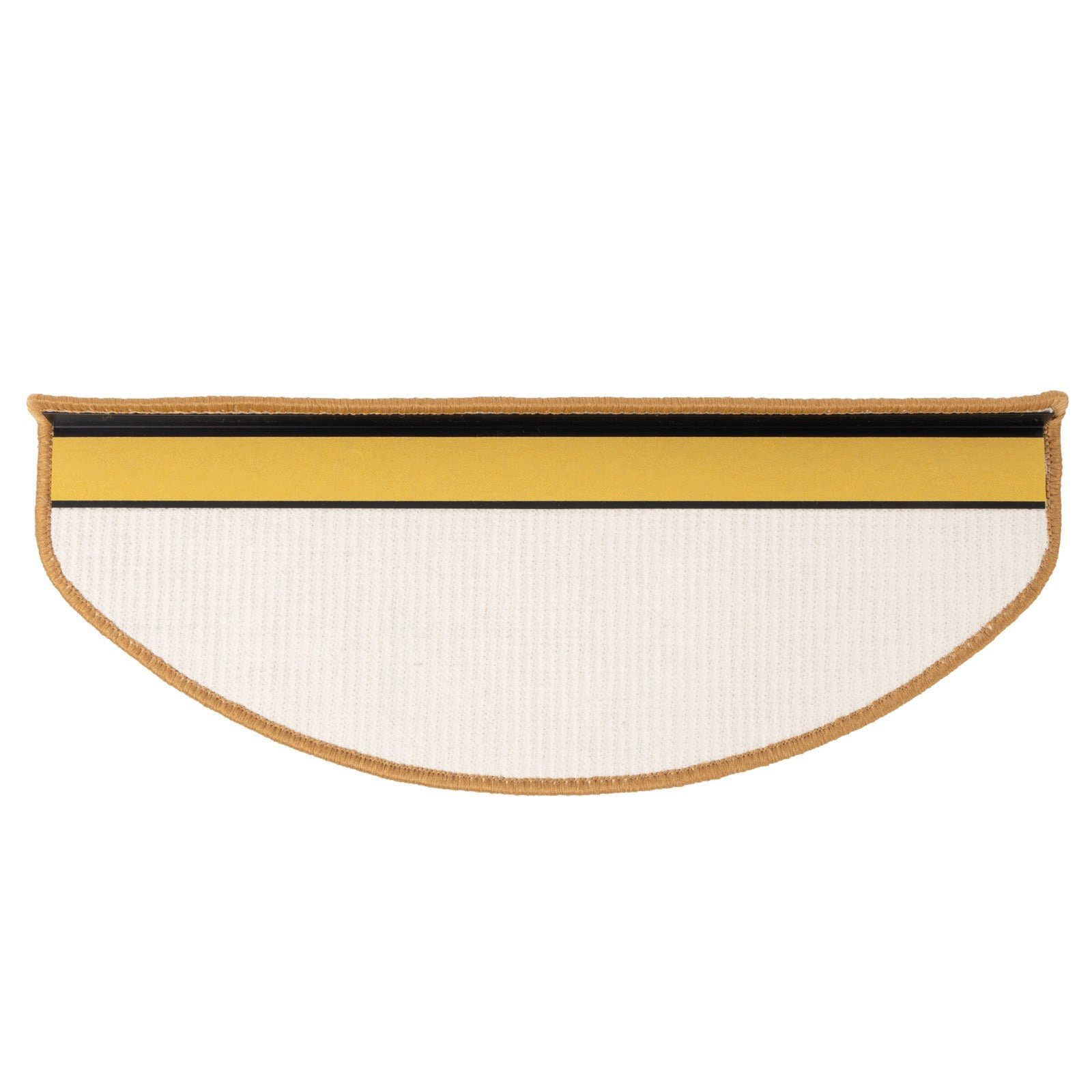 Stufenmatte Sylt, Treppenschutz in vielen Farben & Größen, Treppenschoner, Floordirekt, Halbrund, Höhe: 6 mm, 100% Sisal