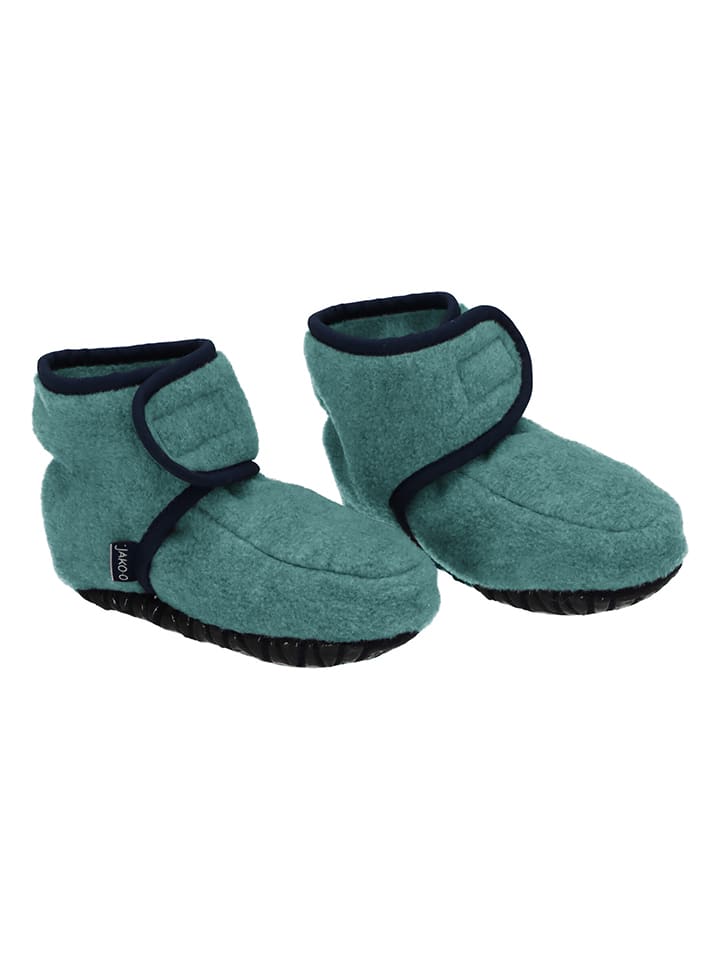 JAKO-O Krabbelschuhe in Grün günstig kaufen