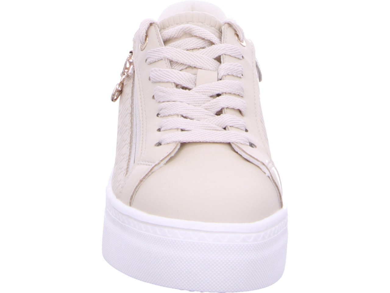TAMARIS Freizeit Schnürer beige