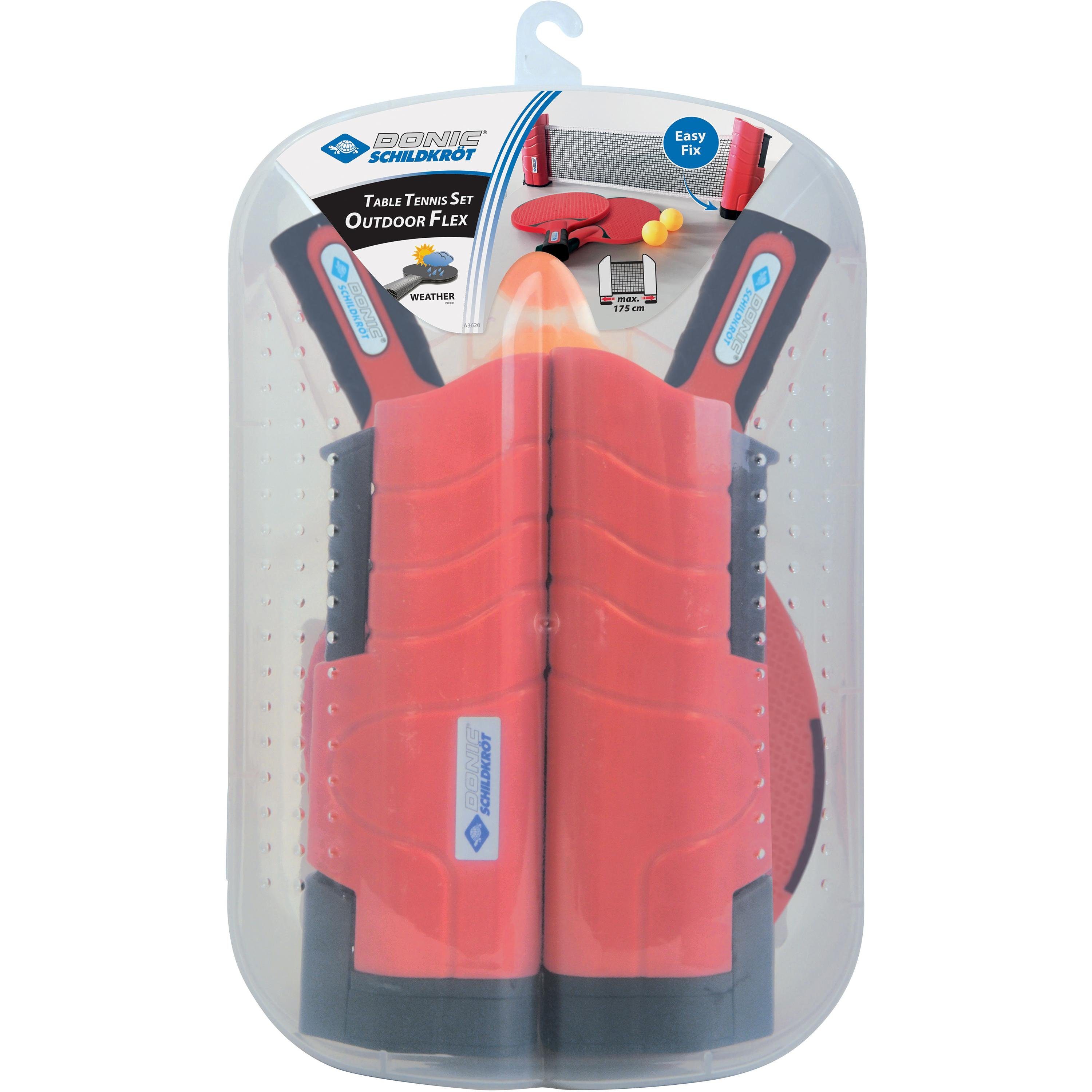 Donic-Schildkröt Tischtennisschläger TT Set Outdoor Flex