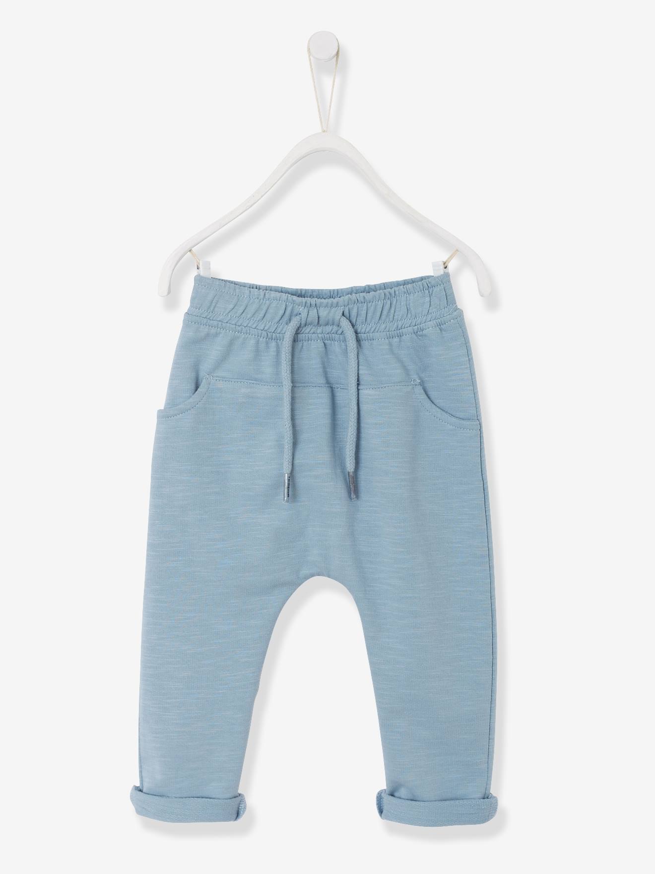 Vertbaudet Sweathose für Jungen Baby  BASIC Oeko-Tex - dunkelblau