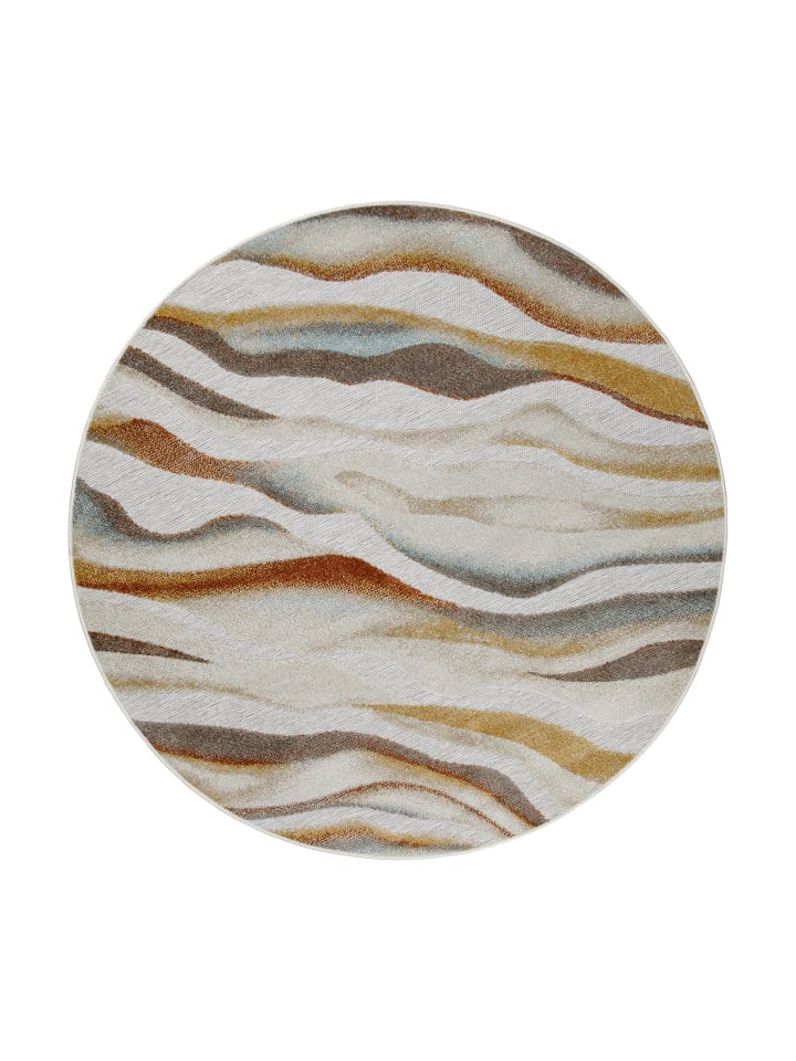 Wecon Home Outdoorteppich Creek in beige, gelb, rot günstig kaufen