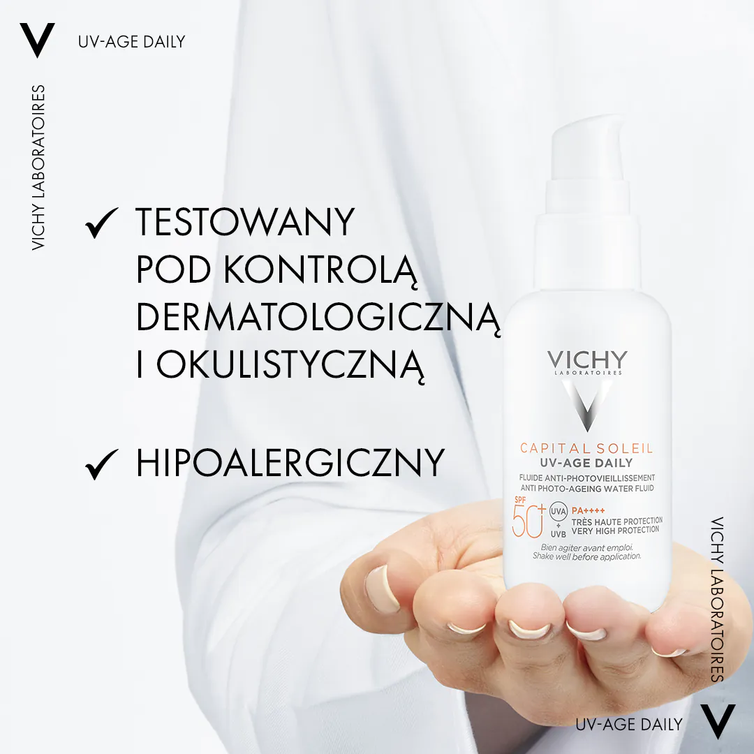 Vichy Capital Soleil Uv-Age Daily Fluid do twarzy SPF50+