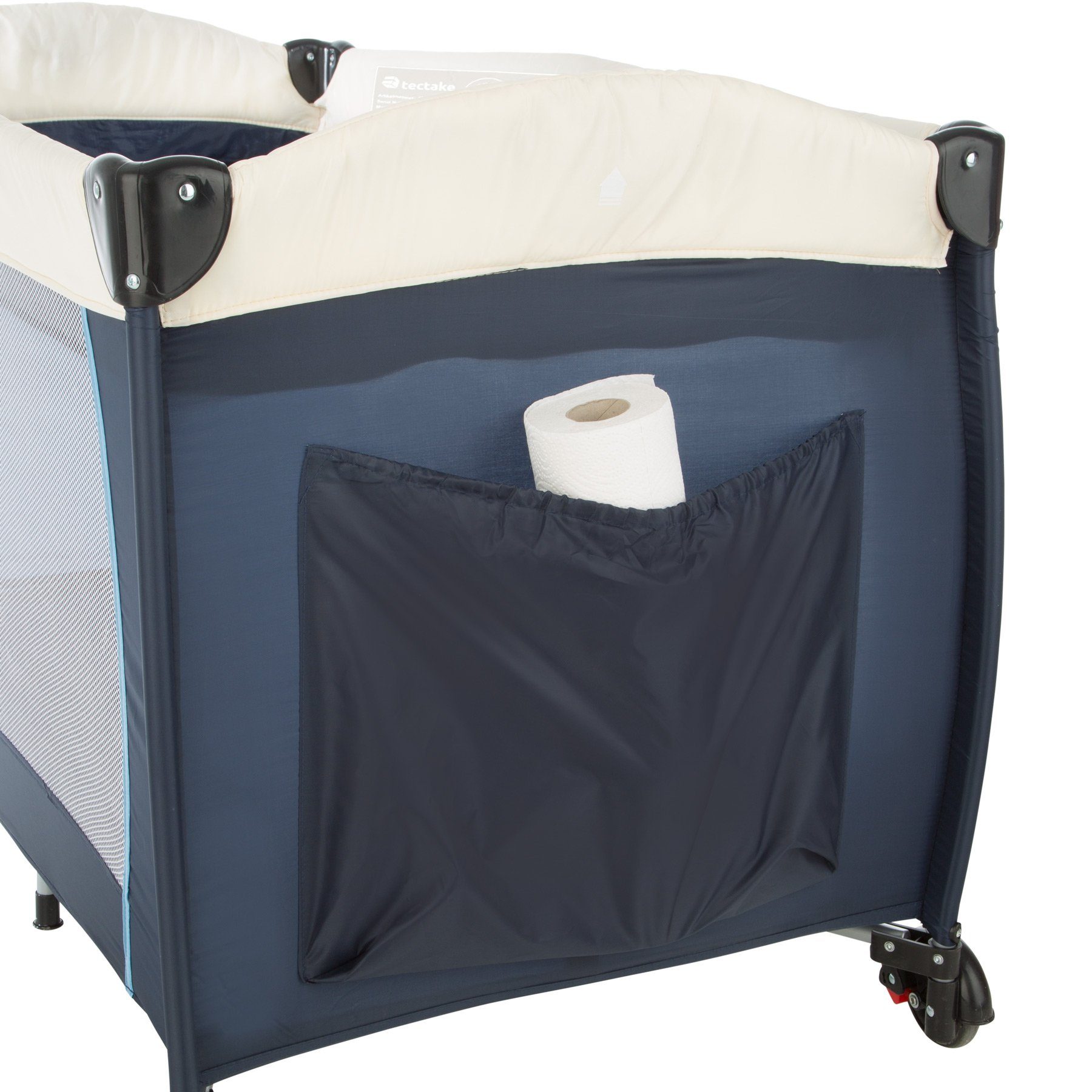 tectake Baby-Reisebett Hund, Tragbar