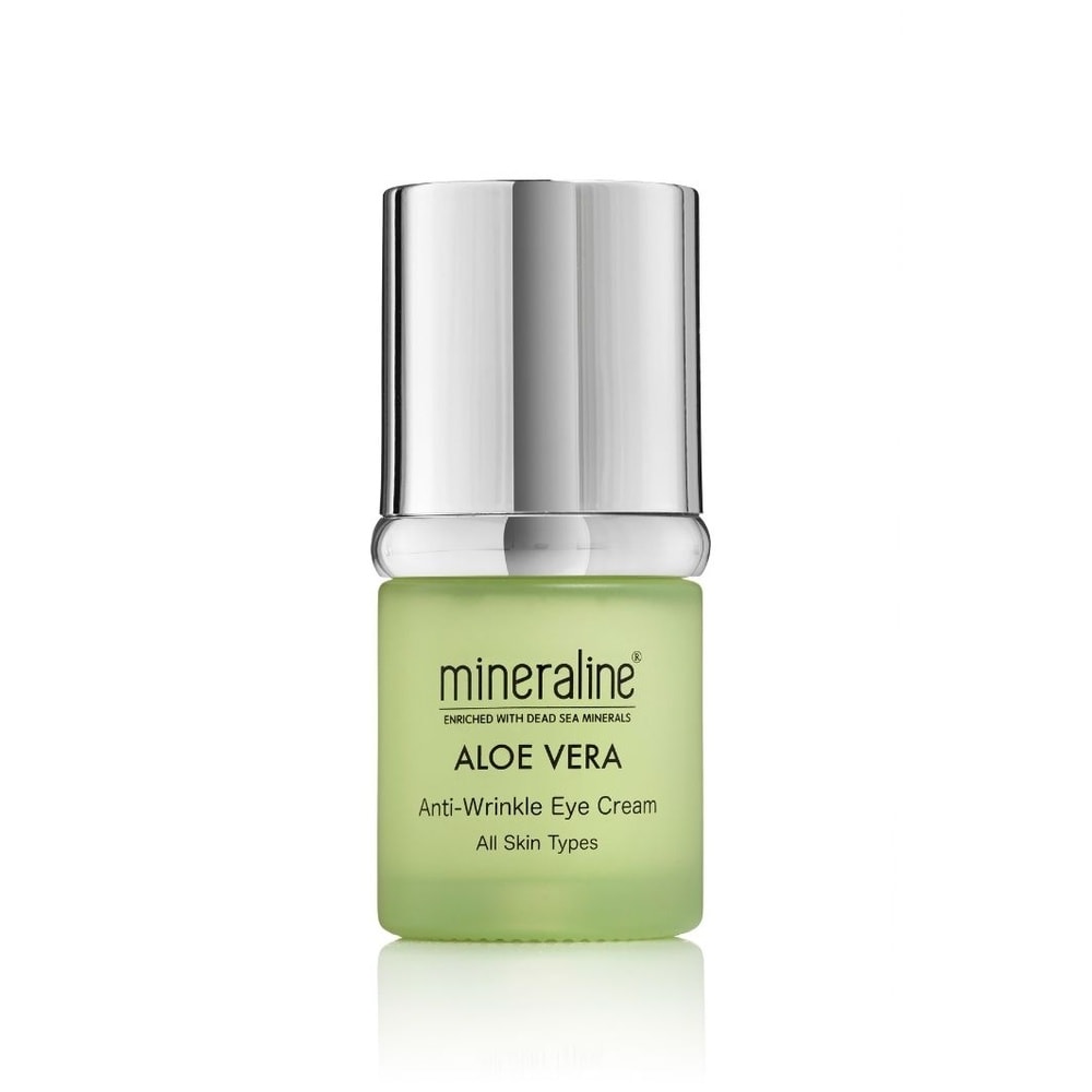 Mineraline Crème anti-rides pour les yeux à l'aloe vera minéral Créme contour des yeux