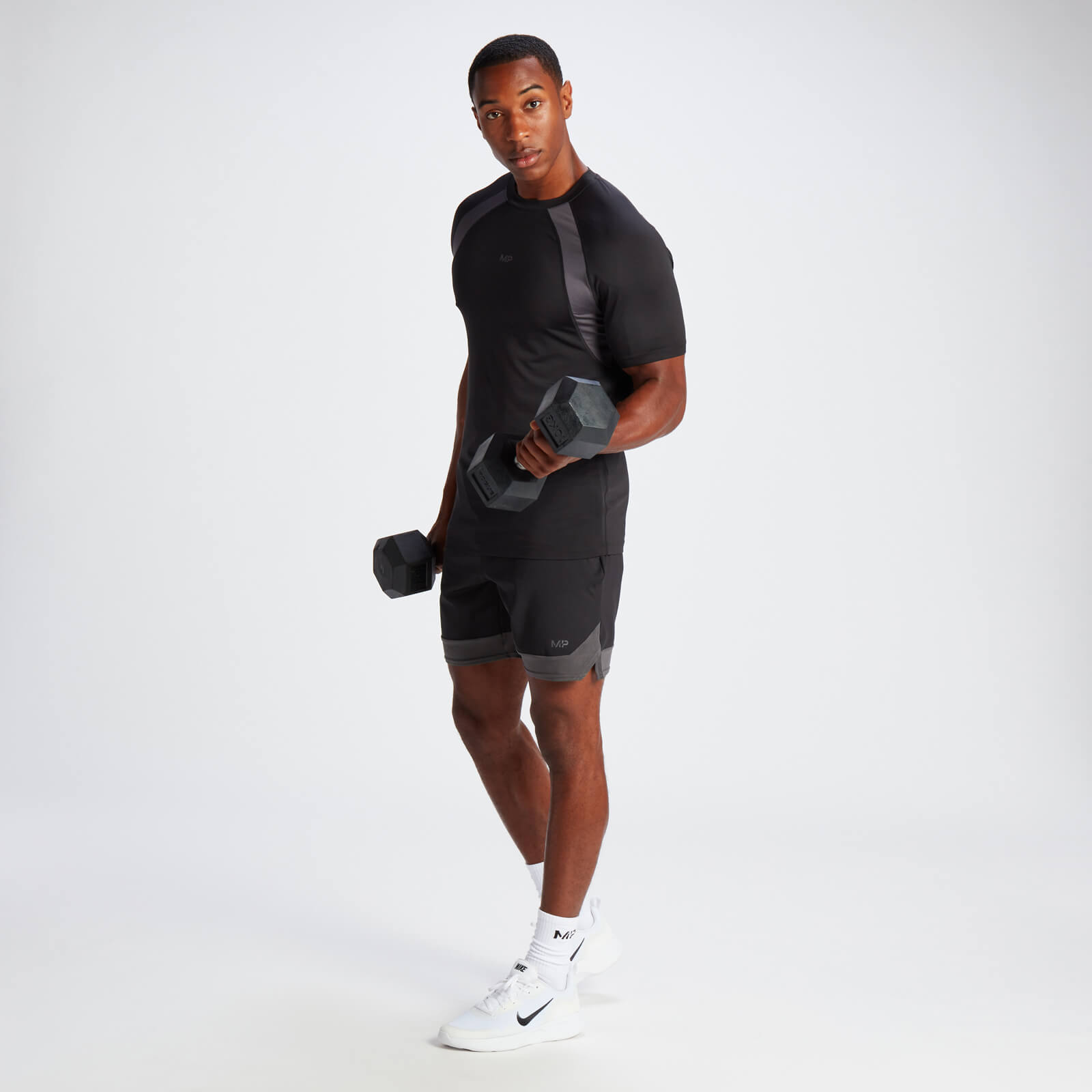 T-shirt MP Tempo pour hommes – Noir