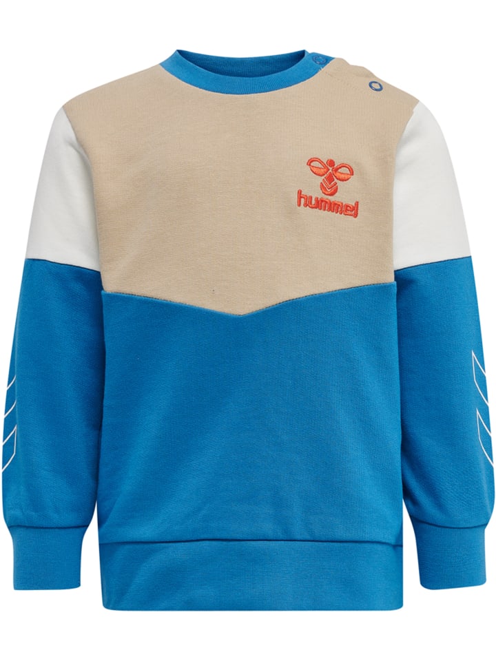 Hummel Hummel Druckknopf Sweatshirt Hmlfinn Jungen in VALLARTA BLUE günstig kaufen