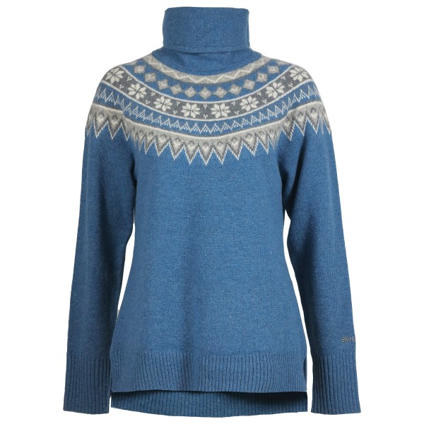 SKHOOP - Women's Scandinavian Roll Neck - Wollpullover