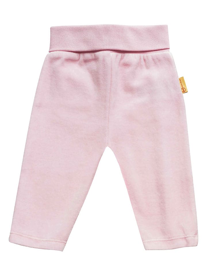 Steiff 3tlg. Outfit in Rosa/ Weiß günstig kaufen