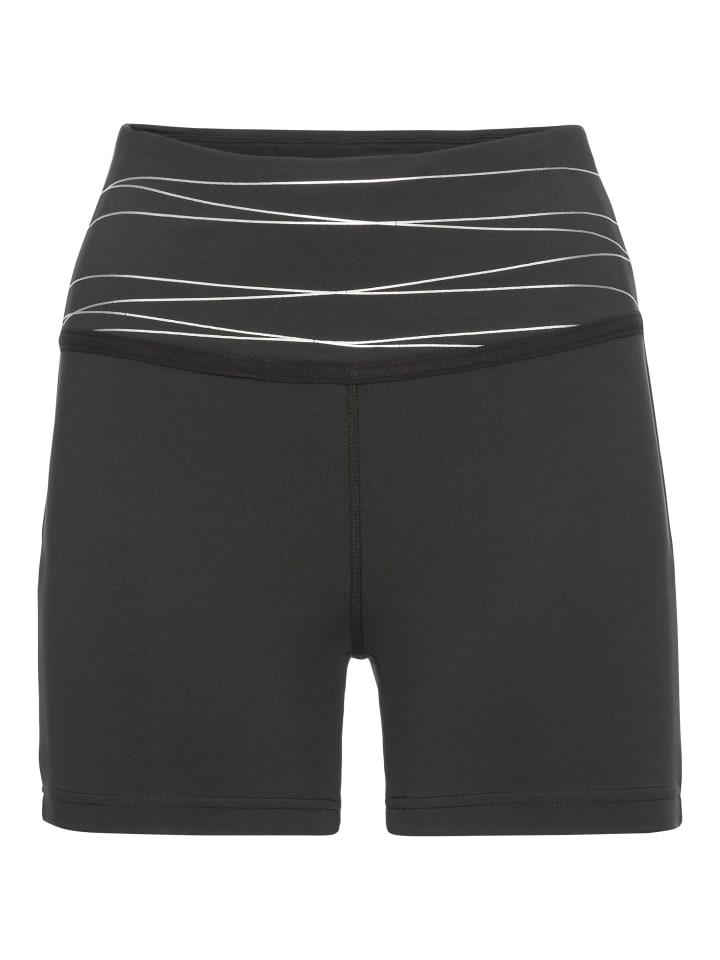 Vivance Active Shorts in schwarz, silber günstig kaufen