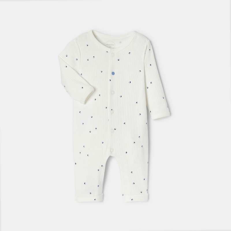 Dors-bien sans pied en coton bio blanc mixte Absorba
