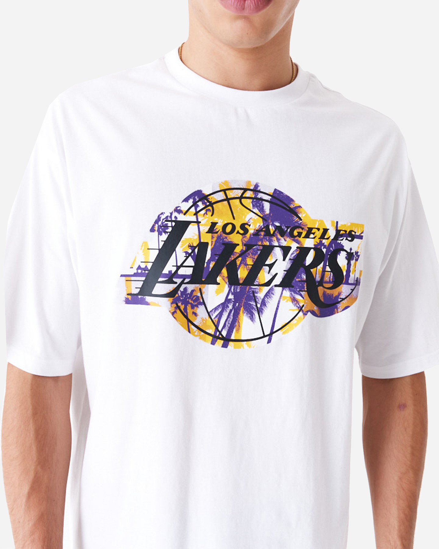 Tričko New Era Infill Los Angeles Lakers M 60502657