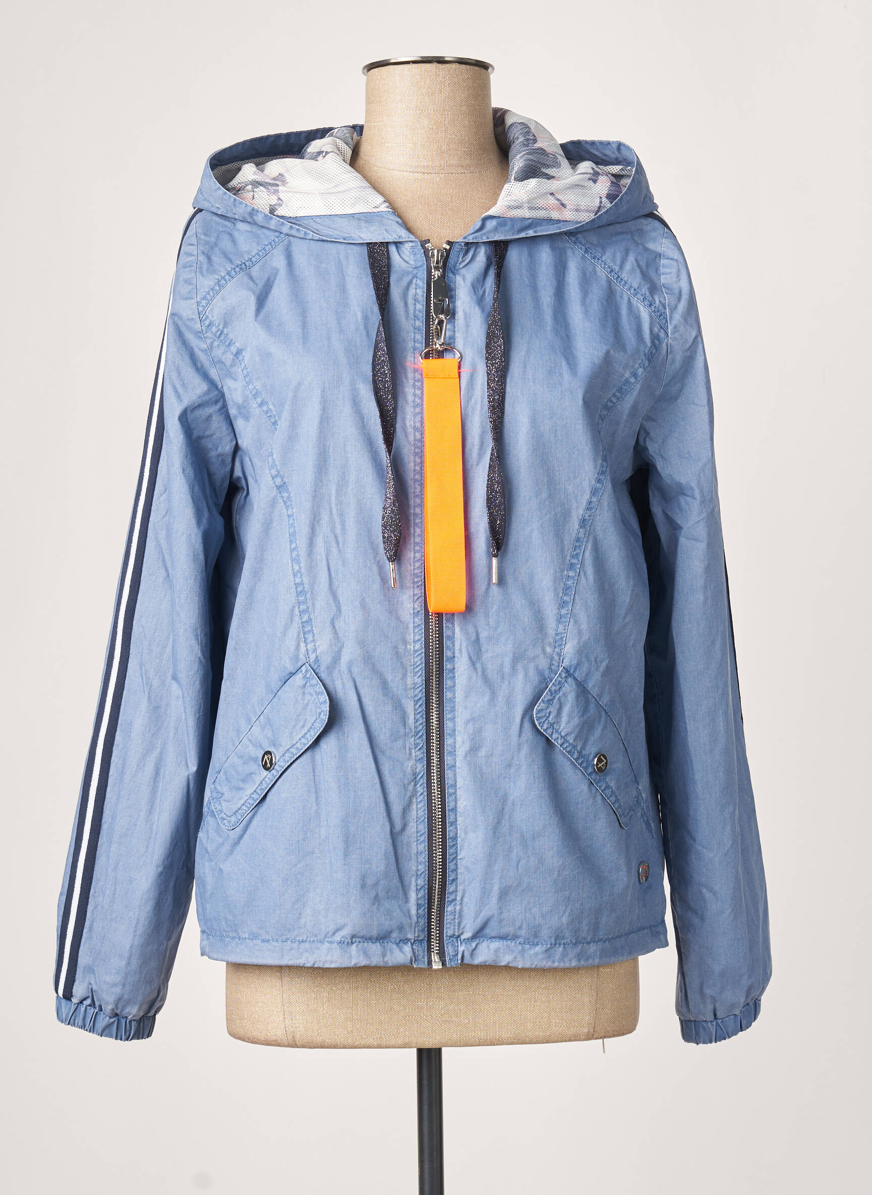 7 Seasons Coupe Vents Femme couleur bleu